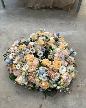 Begravning fyllt hjärta nr 3