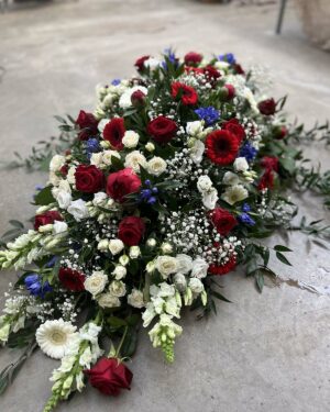 Begravning kistdekoration nr 6