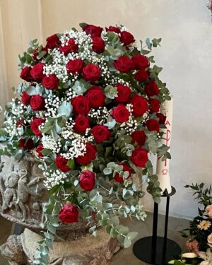 Begravning kistdekoration nr 10